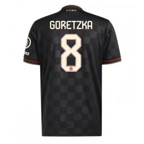 Lacne Muži Futbalové dres Bayern Munich Leon Goretzka #8 2025-26 Krátky Rukáv - Tretina